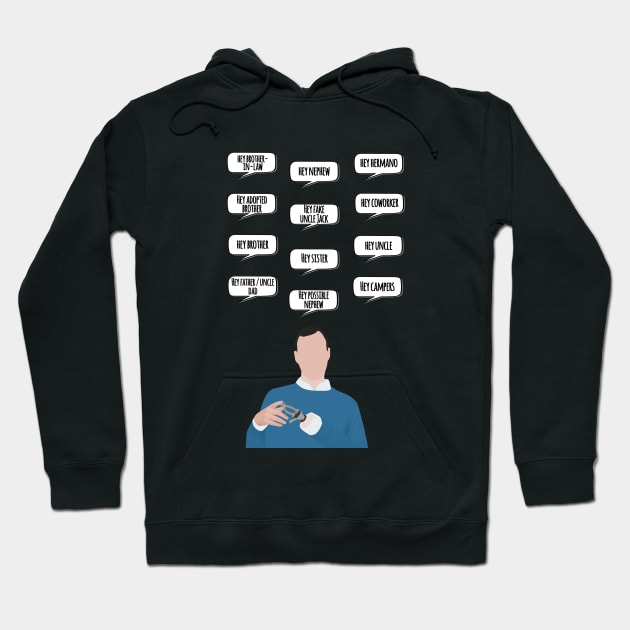 buster bluth "hey" quotes Hoodie by aluap1006